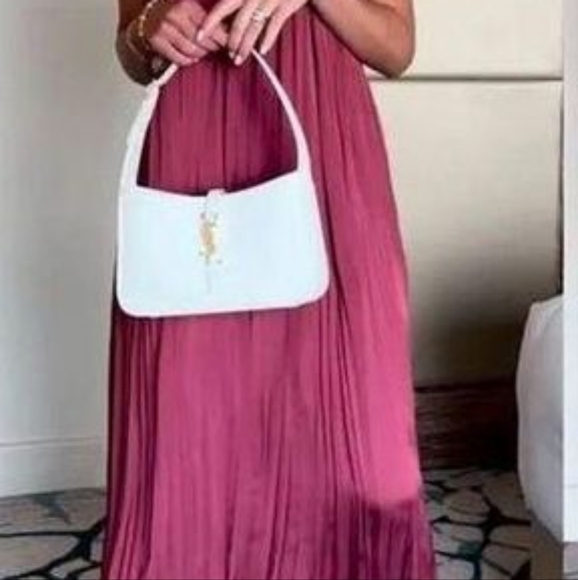 ZARA WRINKLE EFFECT MIDI SLIP DRESS - Picture 3 of 13